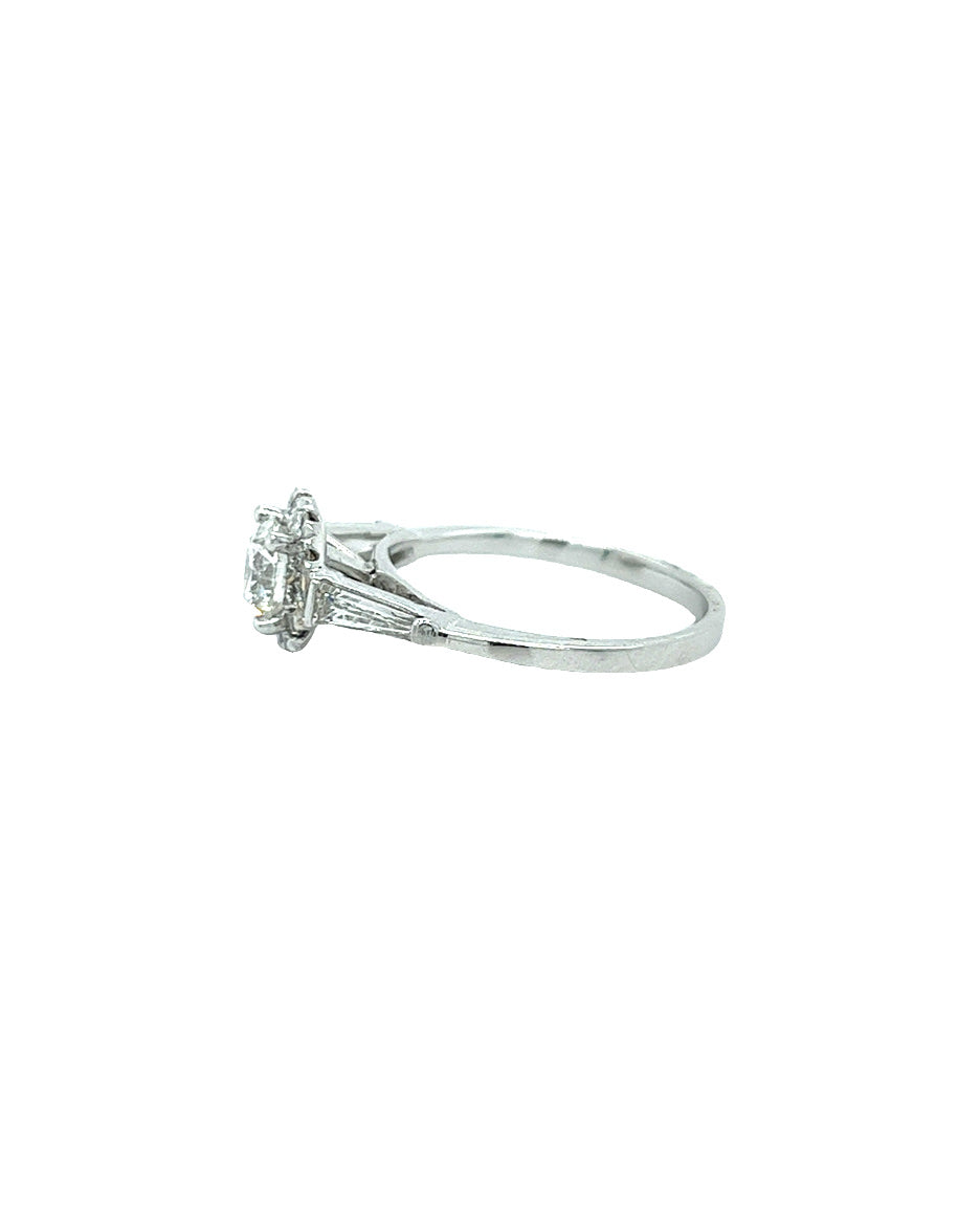 PLATINUM DIAMOND ENGAGEMENT RING