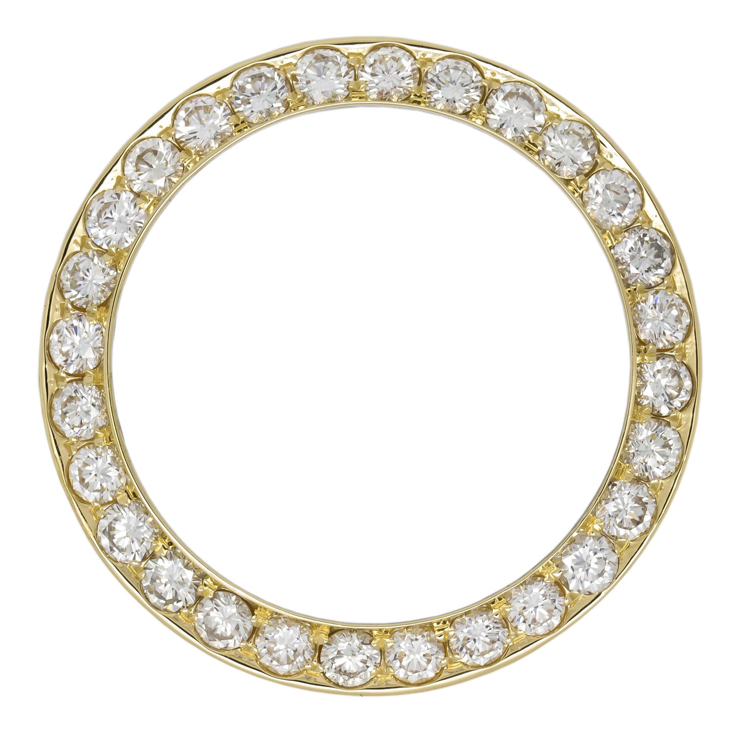 14K Yellow Gold Watches Bezel with Diamonds 7.00 Ct Rolex 42mm