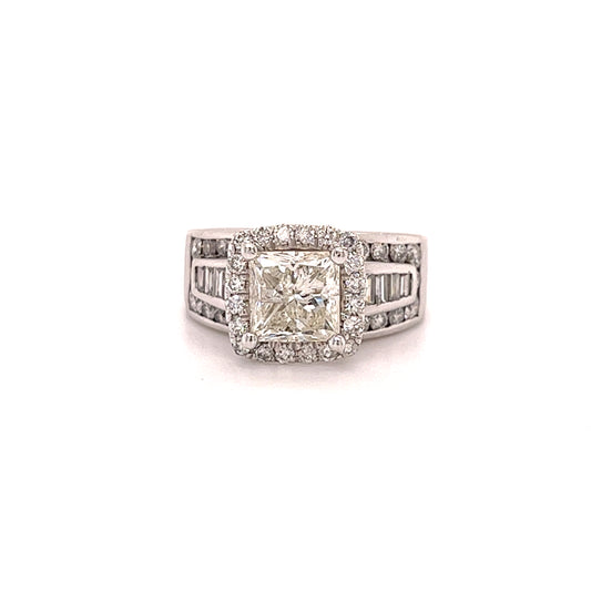 PRINCESS CUT DIAMOND 1.29 TDW