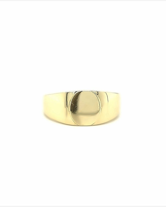 14KT YELLOW GOLD SIGNET RING