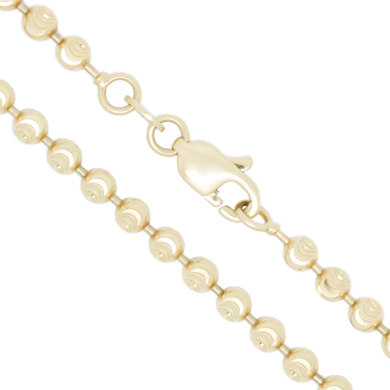 14K Yellow Gold 2.5 mm Figaro Chain Necklace 20 Inches